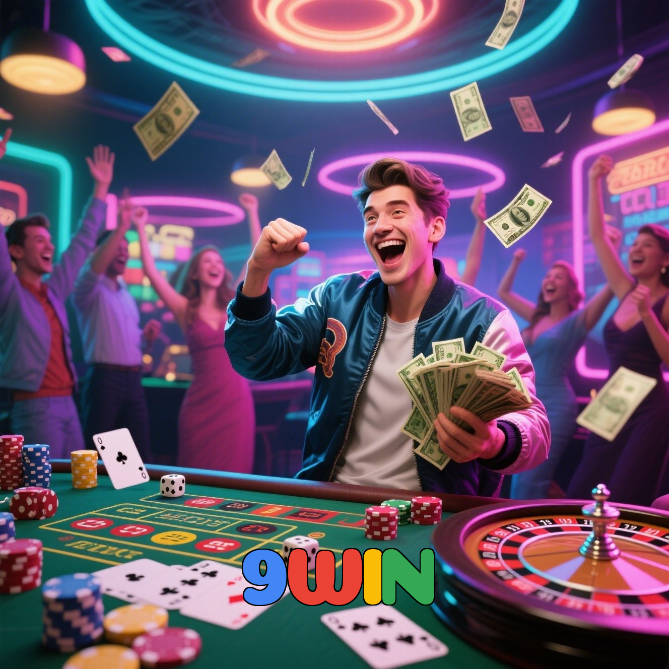 9WIN：Jogue roleta, blackjack e aposte no futebol no cassino mais seguro!
