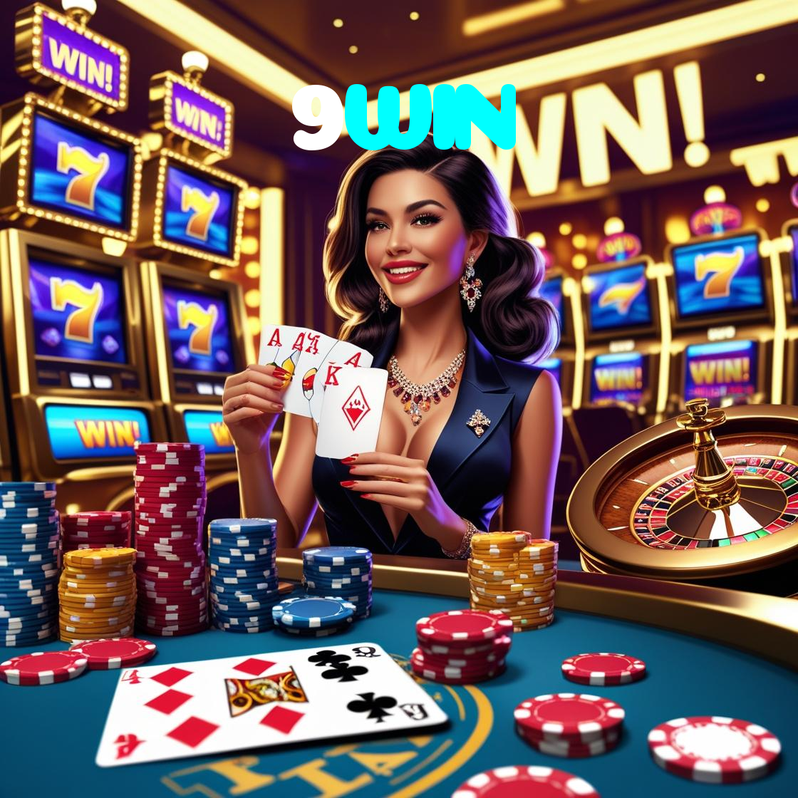 9WIN：Vença no poker e prove que você é o mestre das cartas!