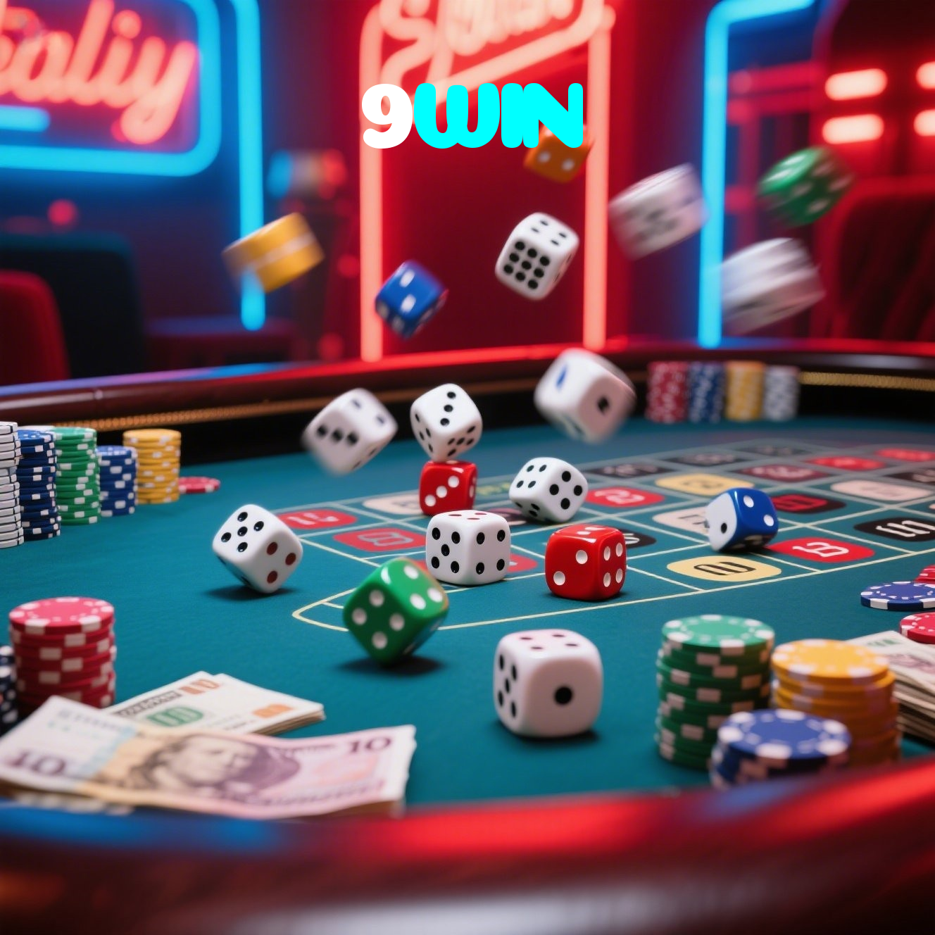 9WIN:A sorte está ao seu lado! Aposte nas melhores máquinas caça-níqueis!
