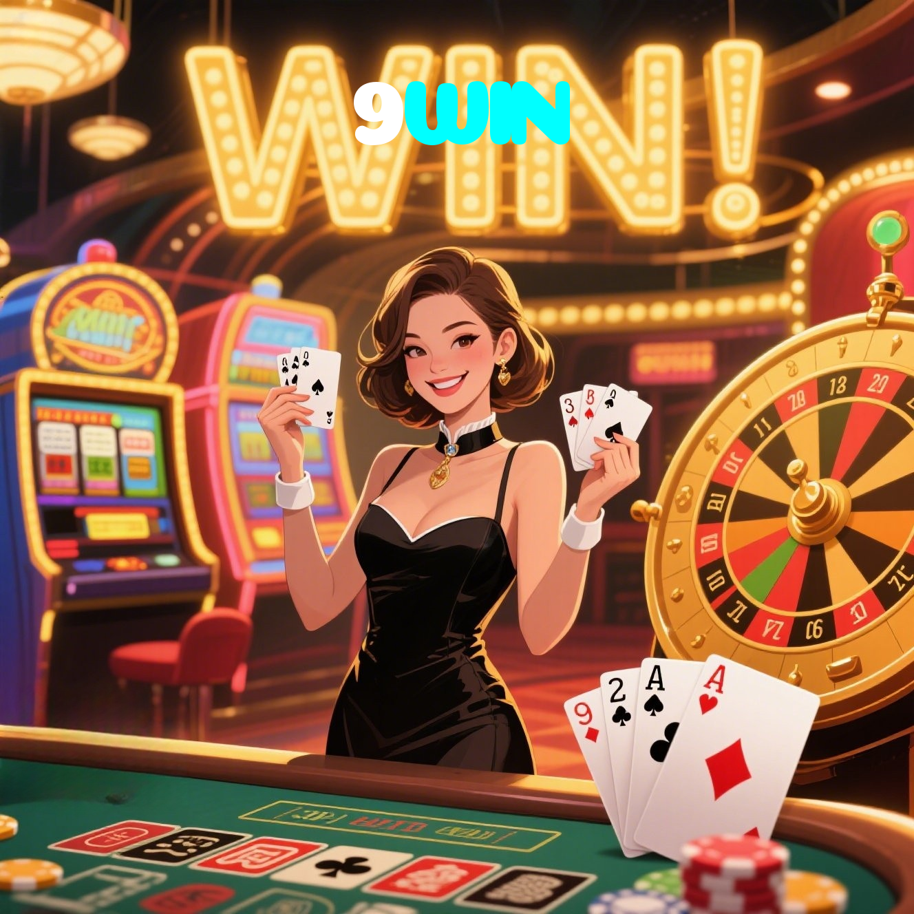 9WIN:Em cada giro nas slots, a vitória está ao seu alcance!