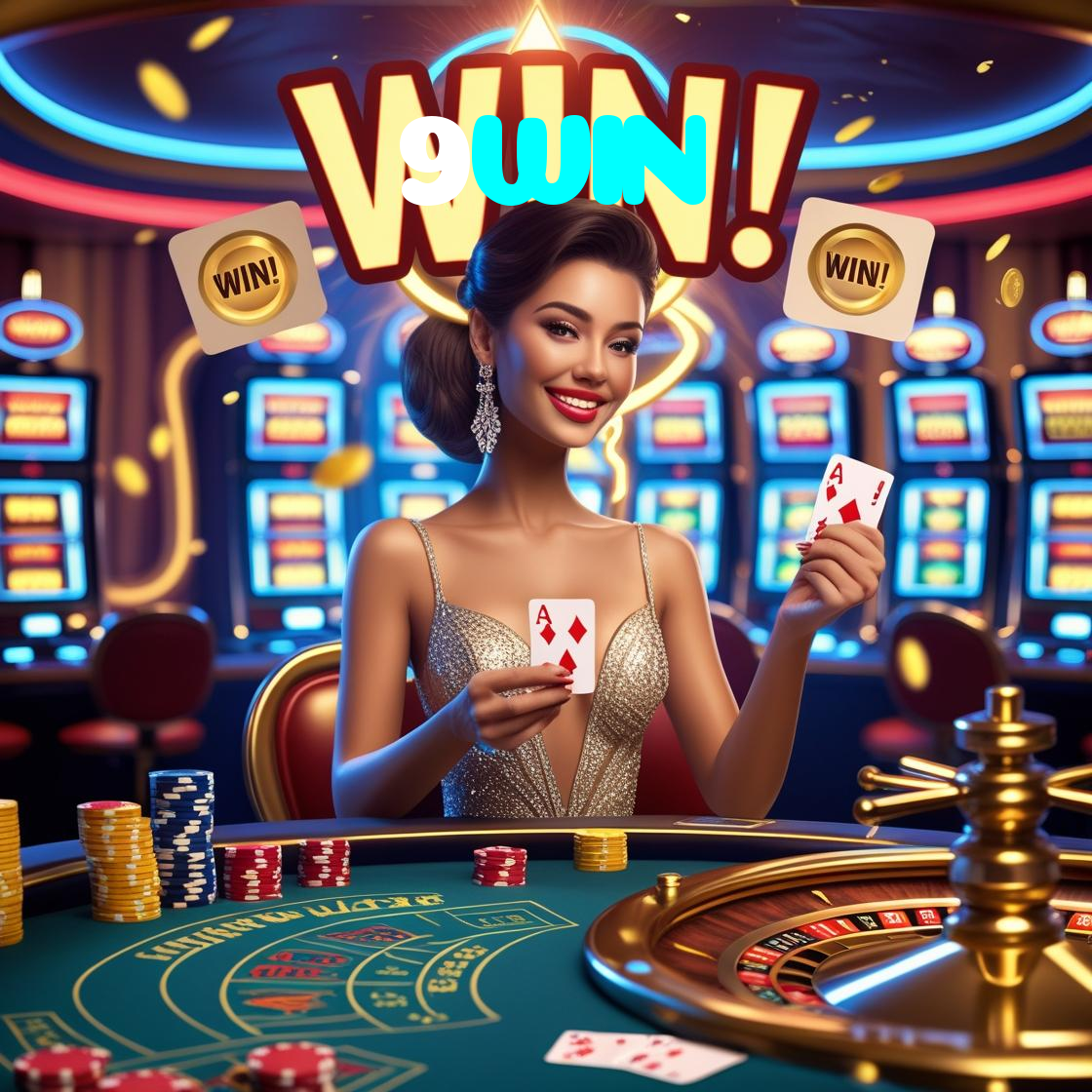 9WIN:Jogue roleta, blackjack e aposte no futebol online, tudo em um só lugar!